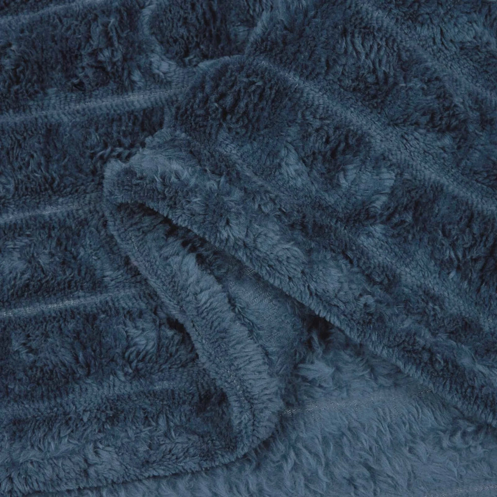 Coperta Blu navy 240 x 220 cm Panno 42016927