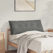 Cuscino per Schiena Grigio scuro 120 x 50 cm 42014818