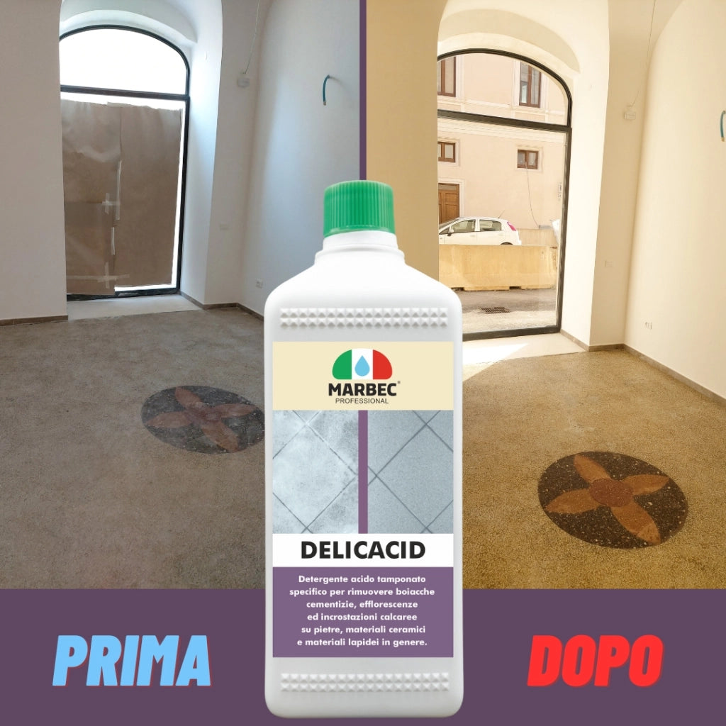 Acido tamponato DELICACID   1LT + Tampone Marrone