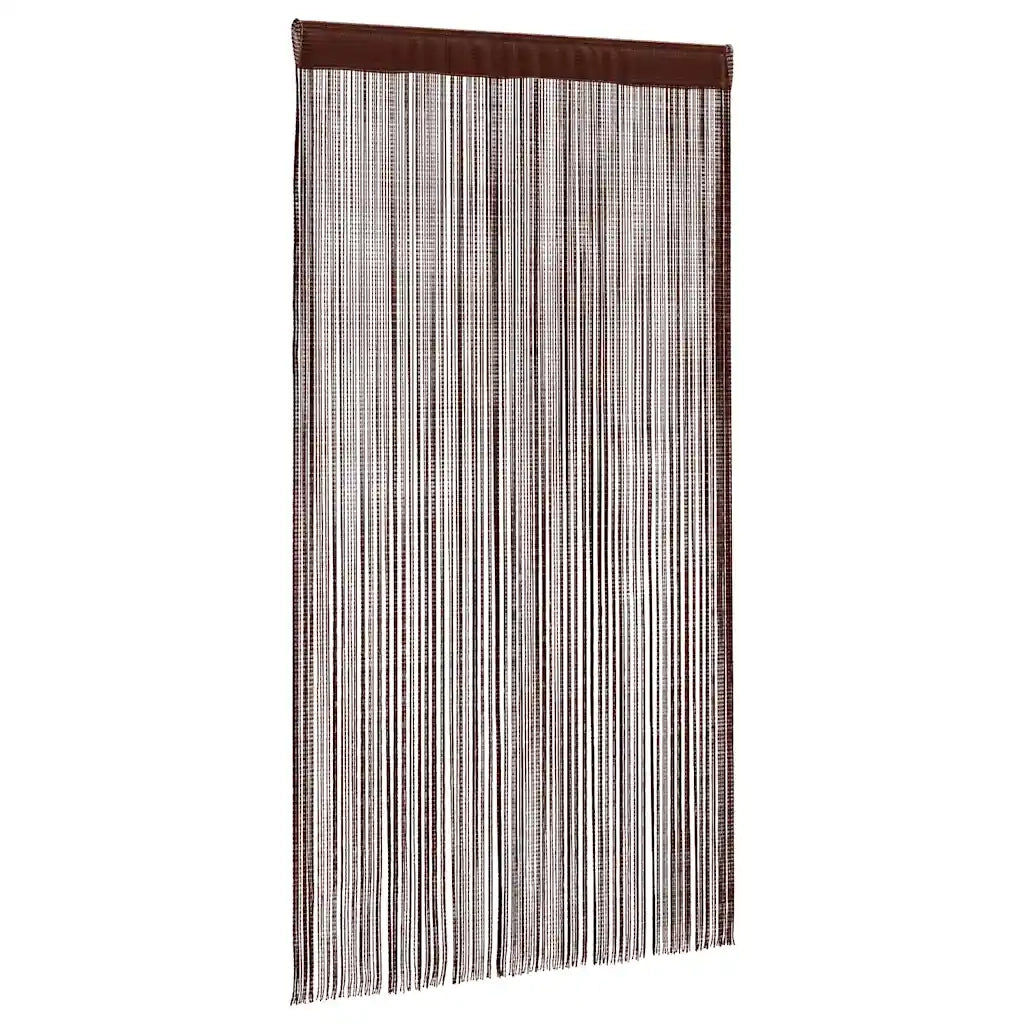 2 Pz Tende a Fili 100x250 cm Marroni cod mxl 78499