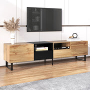 Mobile TV ¨C MINIMAL ¨C Nero, Legno, con Ripiani