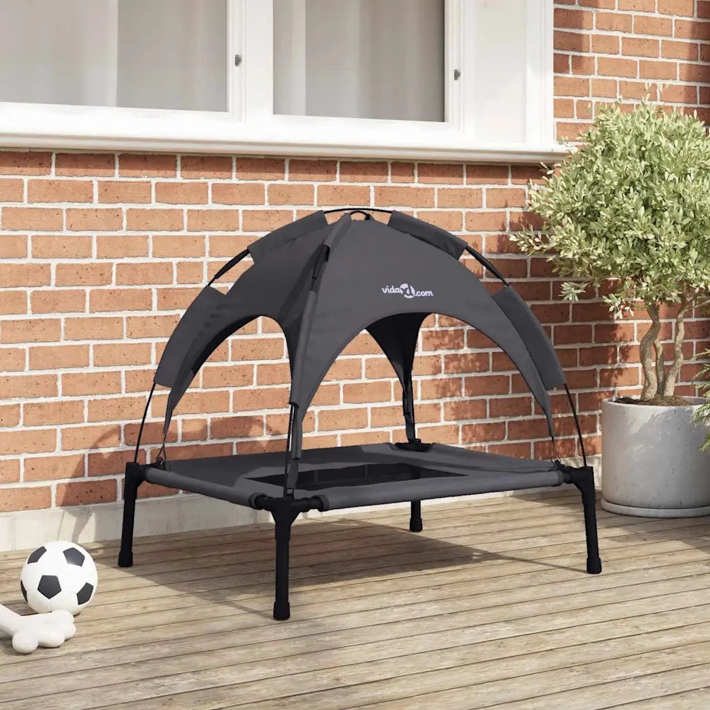 Letto per Cani Nero 76 x 62 x 70,5 cm Acciaio 42008166