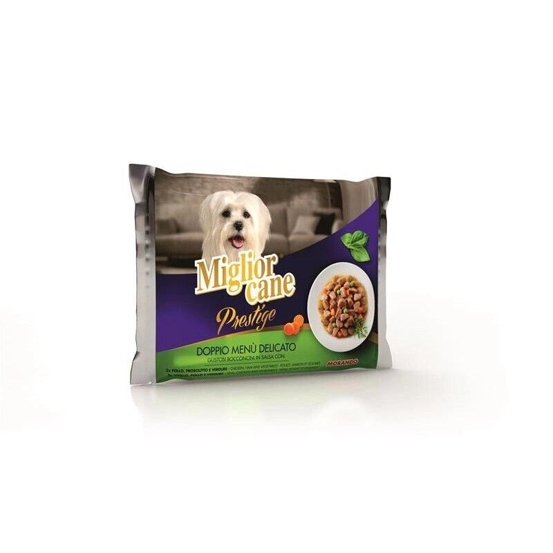 MIGLIOR CANE PRESTIGE MENU DELICATO 100 GRAMMI 4 PZ