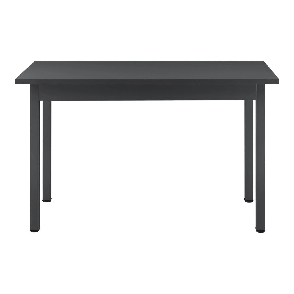 Tavolo da Pranzo Den Haag 120 x 60 cm Grigio Scuro [en.casa]