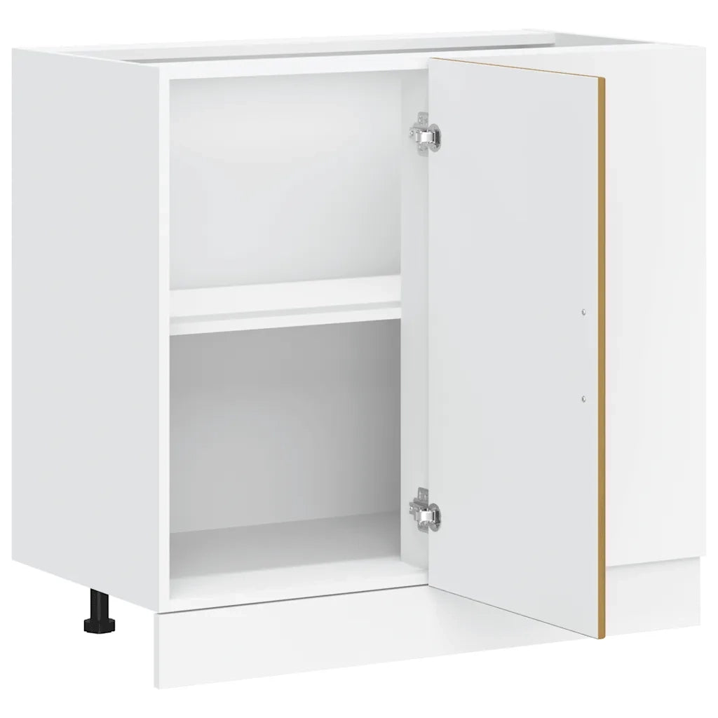 Mobile Base Lavello "Lyon"-Armadietto da bagno Rovere Artigianale