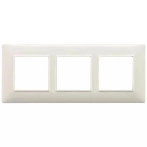 VIMAR PLANA - PLACCA 6M (2+2+2) INT57 BIANCO GRANITO