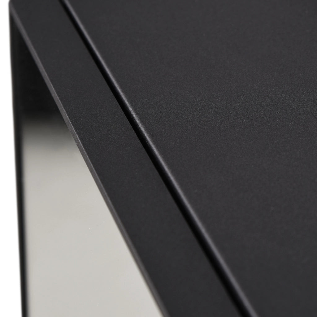 Armadio con Specchio ¨C Zephmum ¨C Nero 46x13.5x58 cm