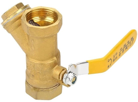 Struttura Y per Filtrazione 1 Pollice - Zeef per Gas/Ossigeno/Metano - Leggero - Struttura Semplice - Facile da Pulire - Filtro