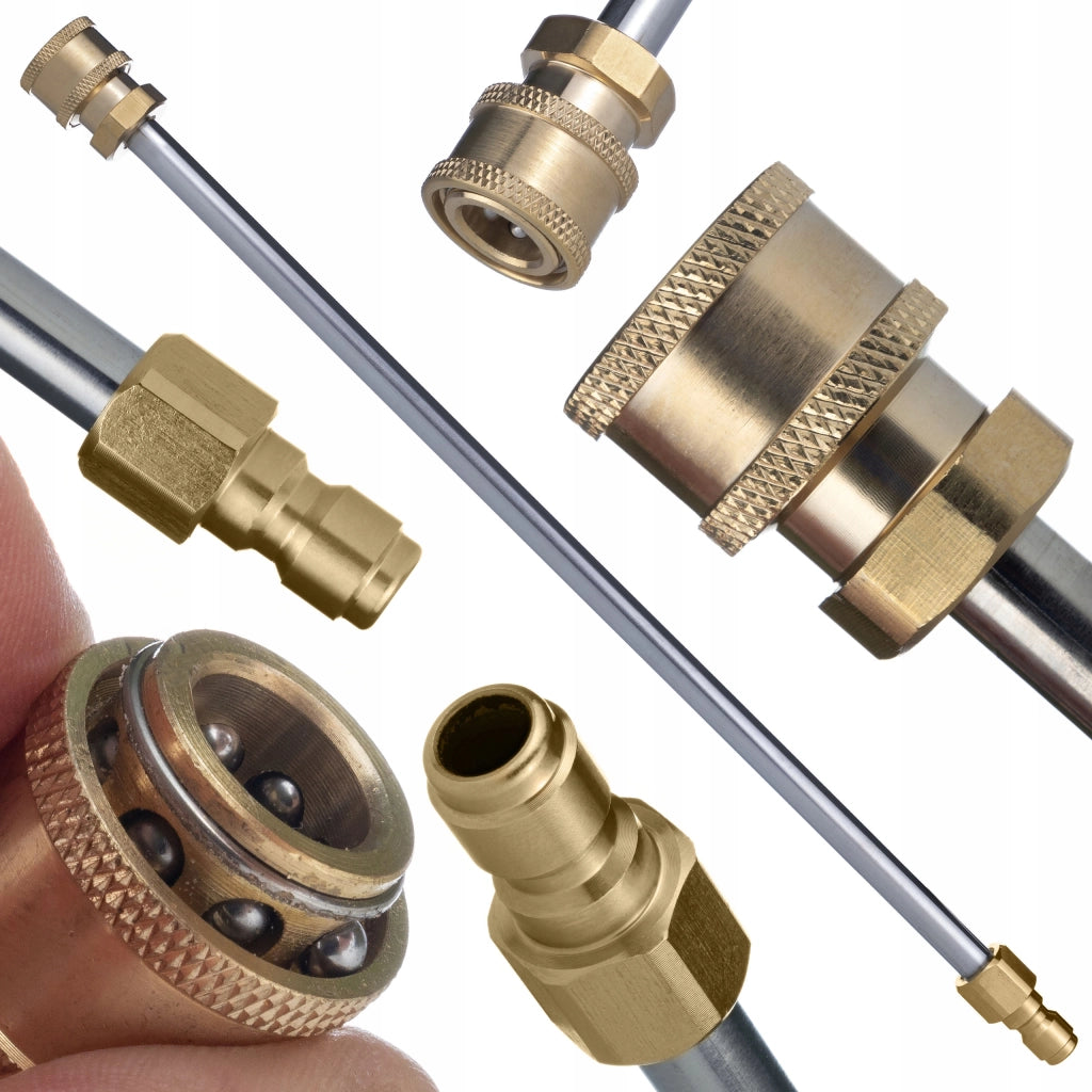 Lancia per Idropulitrice 1/4" 29 cm – Alta Pressione 250 Bar | Compatibile con Rosfix, Lavor