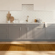 Tappeto Rettangolare Marrone 70x400 cm in Bambù 376758