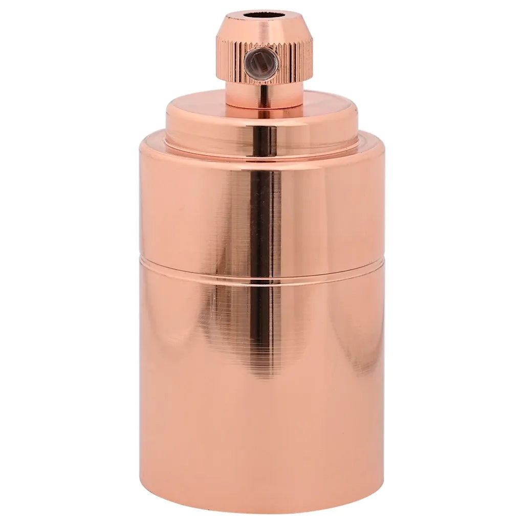 Portalampada 2 pz Oro Rosa E27