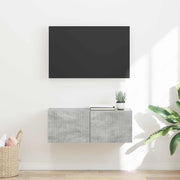 Mobile TV da parete Calcestruzzo 78,5 x 31 x 29,5 cm 892215