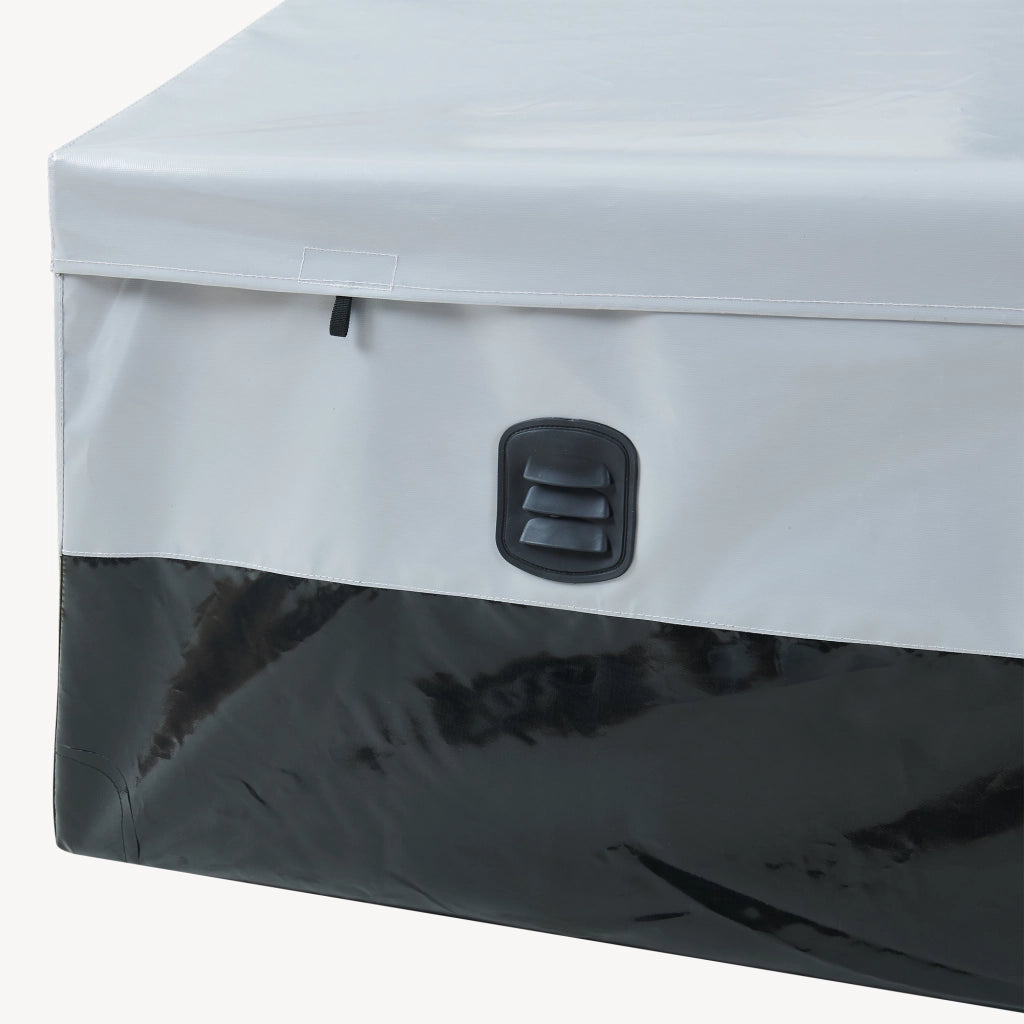 Baule da Esterno Alanno 560 L Grigio / Nero casa.pro