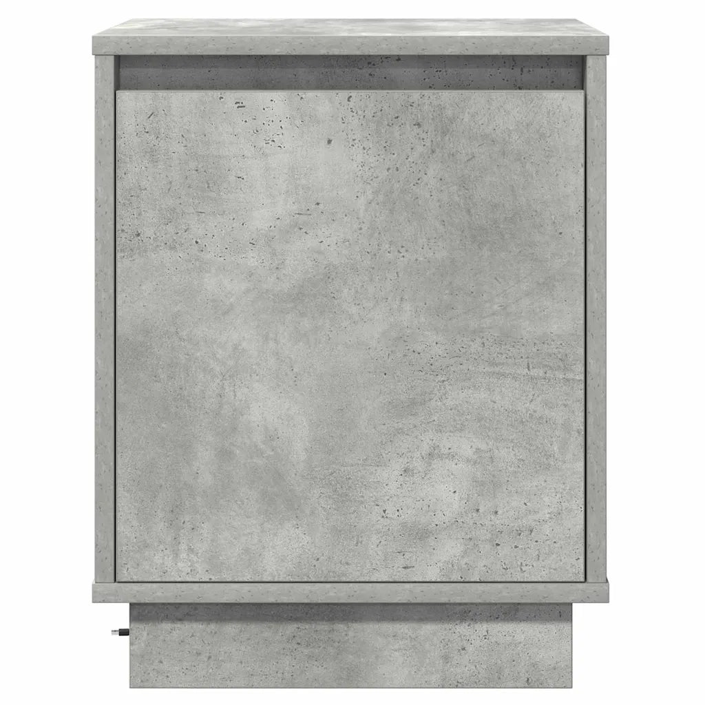 Armadio da Notte Grigio cemento 39 x 34,5 x 50 cm 869600