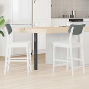 Sedie da pranzo 2 pcs Bianco 48 x 49 x 95 cm 42020480