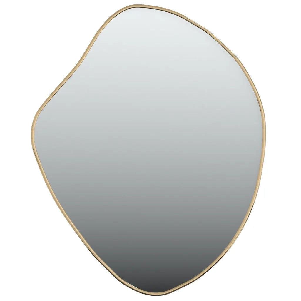Specchio da Parete-Specchio a Muro-Specchio Decorativo Dorato 60x50 cm 886888