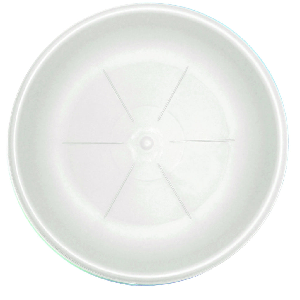 Bama SOTTOVASO TONDO TERRA-FLY-HEDERA Col. Bianco Ø cm. 22
