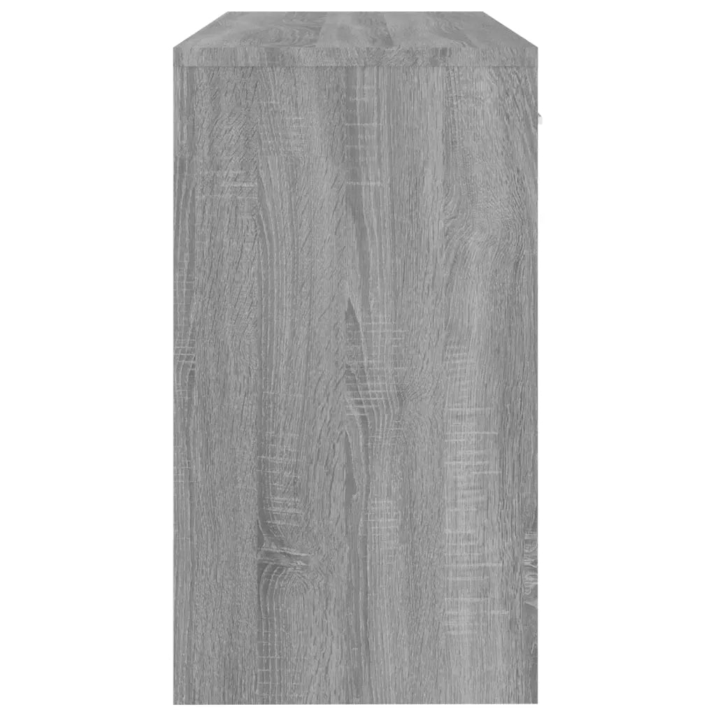 Scrivania | Tavolo da Ufficio Cassetto grigio sonoma 100x40x73cm Legno Multistrato