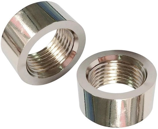 Sensore di ossigeno universale 2 pezzi - M18x1,5 - Fusto in acciaio/galvanizzato - Impermeabile - Resistente agli urti - Duraturo - Bocchetta del sensore