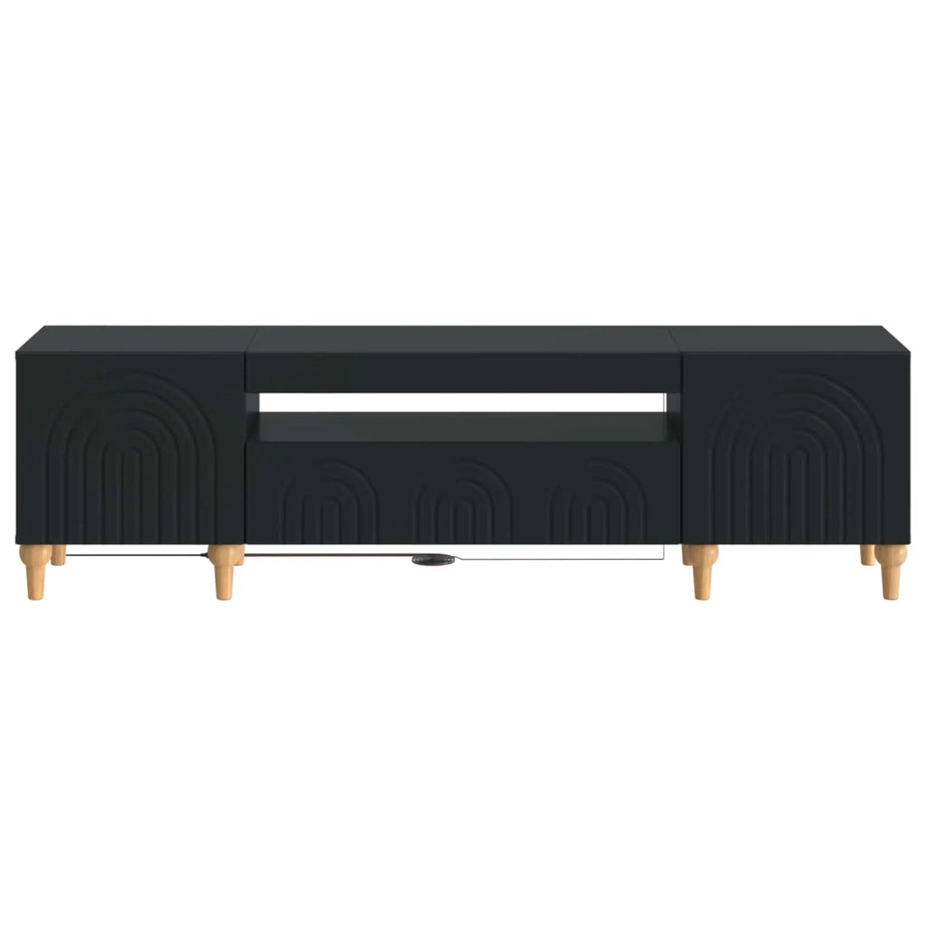 Mobile TV LED Nero Legno ingegnerizzato 896246