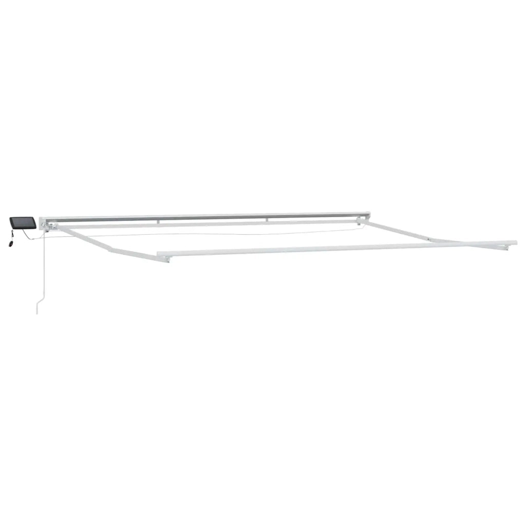 Cornice per Tenda Manuale con LED 5 × 3,5 m 3426447