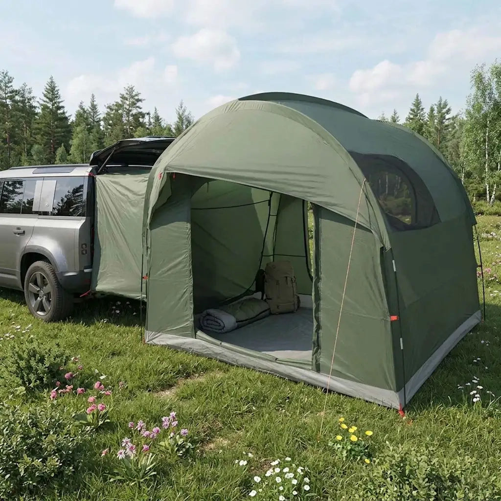 Tenda da tailgate con tendone impermeabile Verde militare 42028546