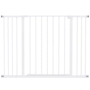 Cancello di Sicurezza per Scale e Porte ¨C zephmum ¨C Bianco 76-107 cm