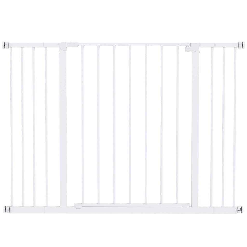 Cancello di Sicurezza per Scale e Porte ¨C zephmum ¨C Bianco 76-107 cm