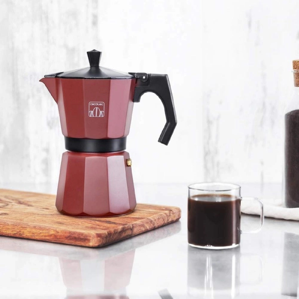 CECOTEC 01664 - Moka Cumbia Mokclassic 900 Garnet