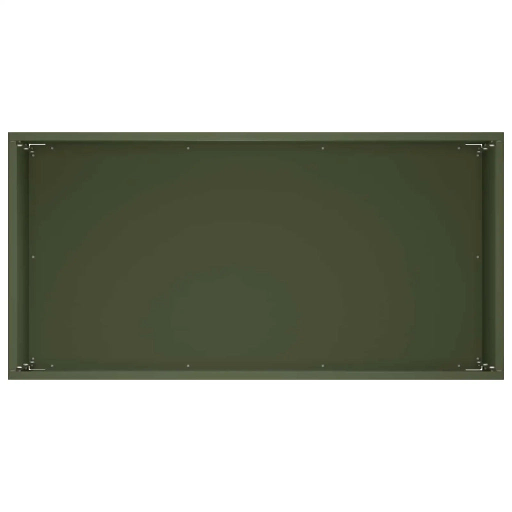 Vaso da giardino Verde Oliva 60 x 30 x 50 cm 8005574