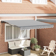 Struttura della tenda Antracite e Bianco 350 x 250 cm 3330248