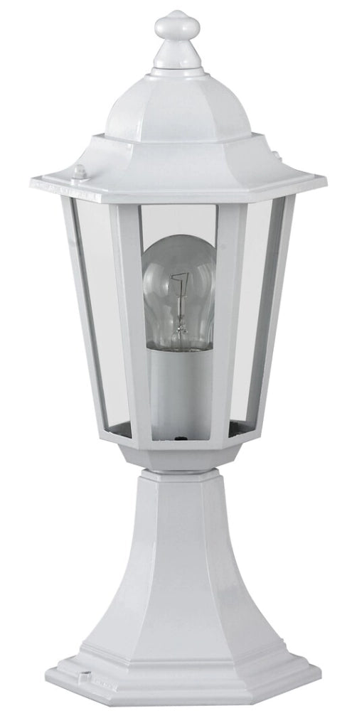 Lampada da giardino a paletto Velence bianca E27 Rabalux 8205