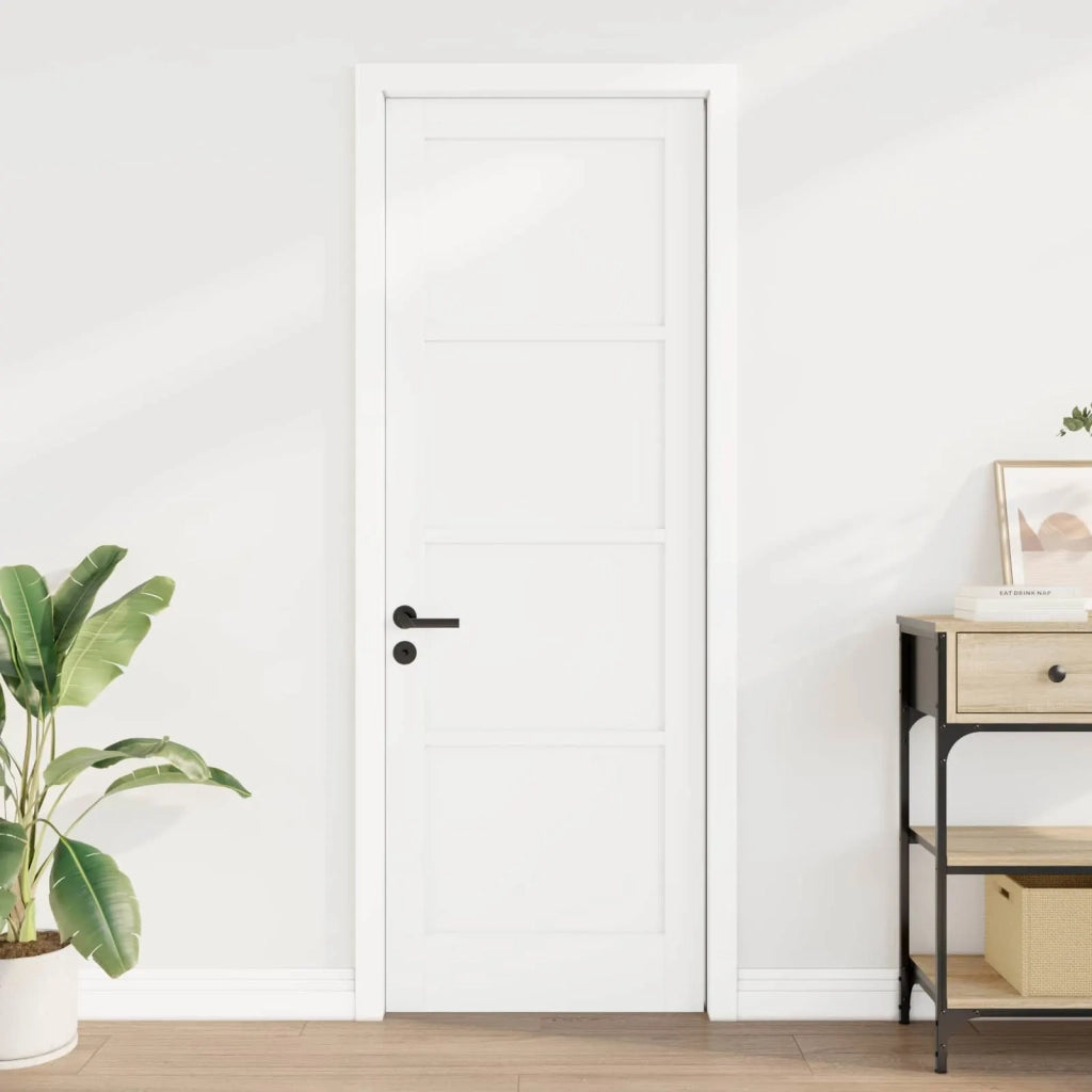 Porta Interna Bianco 73,5 x 211 cm Legno compensato 42052388