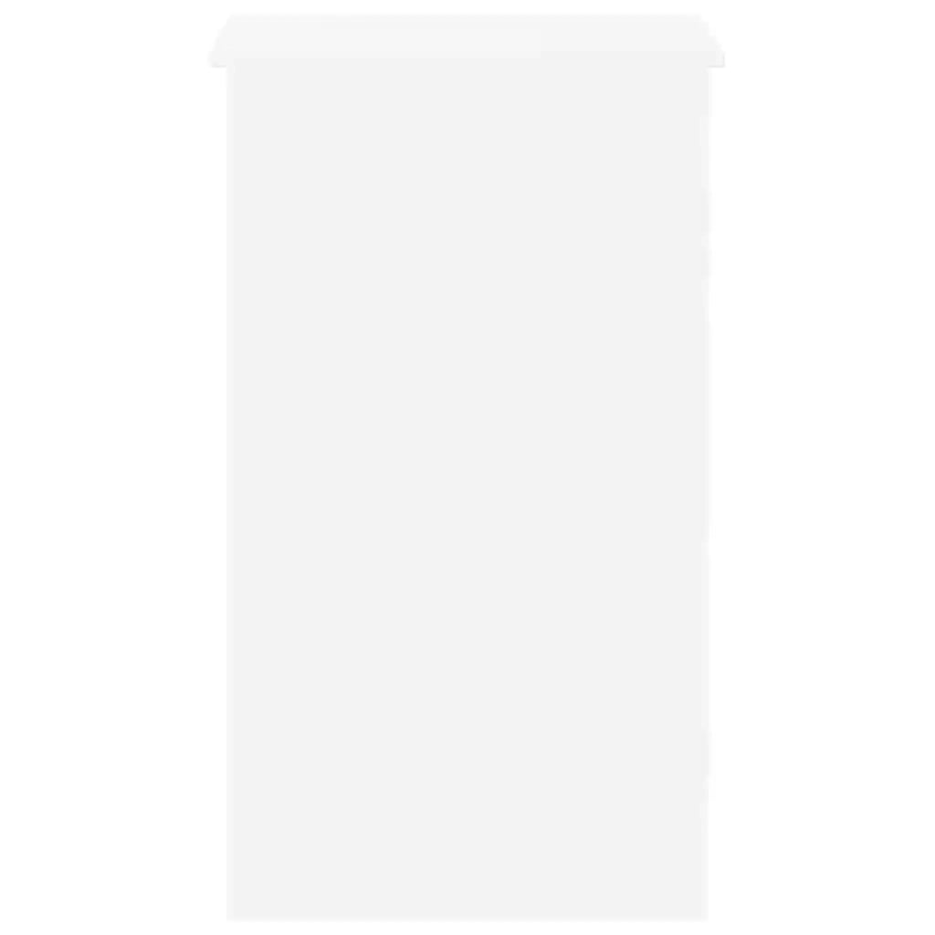 Scrivania Bianca 90x45x76 cm in Legno Multistrato 801373