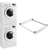 Kit di Sovrapposizione per Lavatrice e Asciugatrice Collegamento Universale [en.casa]
