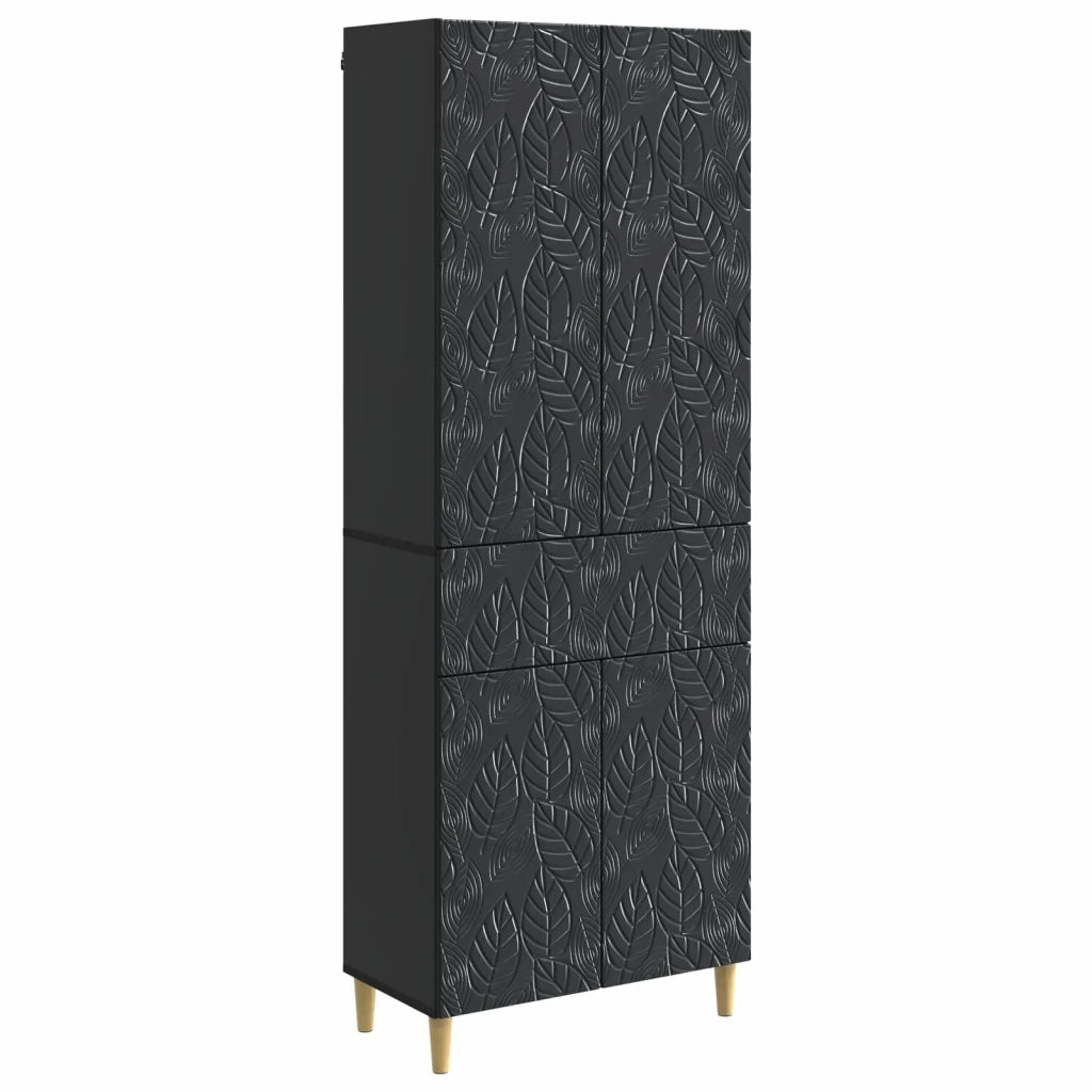 Set di armadi 2 pcs Nero Legno ingegnerizzato 3416746