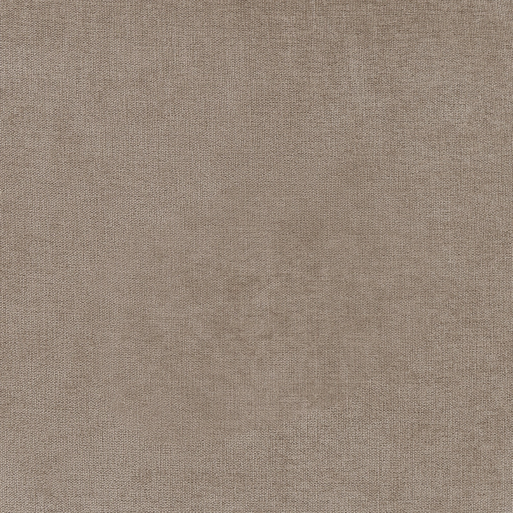 Modulo divano monoposto in tessuto beige gambe in legno stile moderno