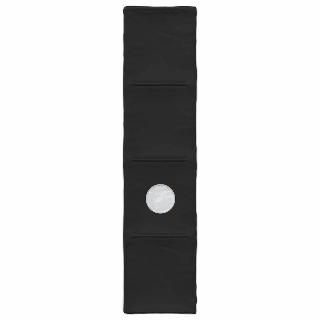 Letto con Tunnel 3 pz Bianco e Nero Legno ingegnerizzato 3423514
