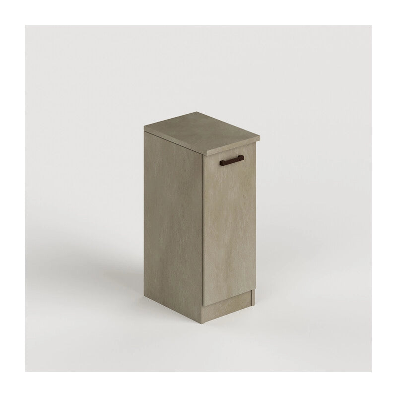 LAUNDRY BASE 1A 35X50X85,5 CM ARGILLA- 1,0 pz
