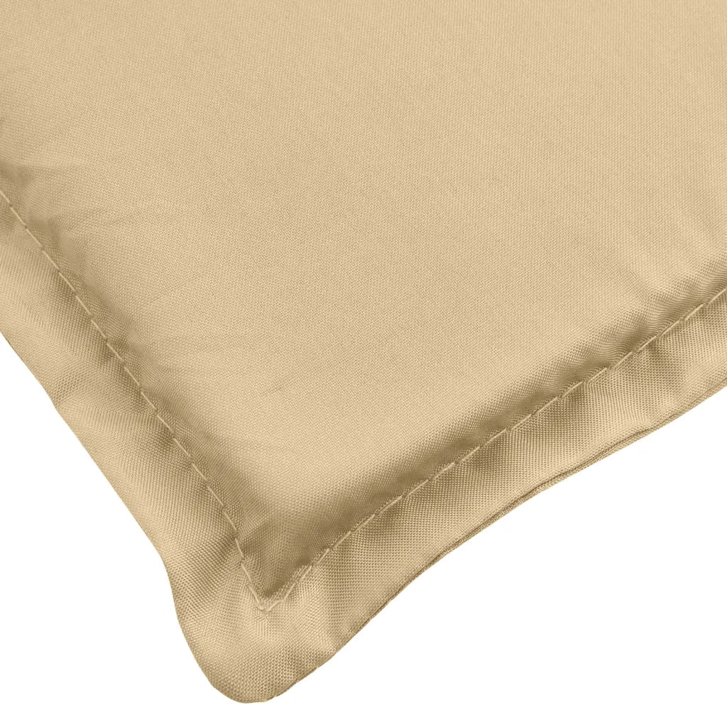 Cuscino Panca da Giardino-Cuscini per panchina da esterno Beige M¨¦lange 150x50x7 cm in Tessuto