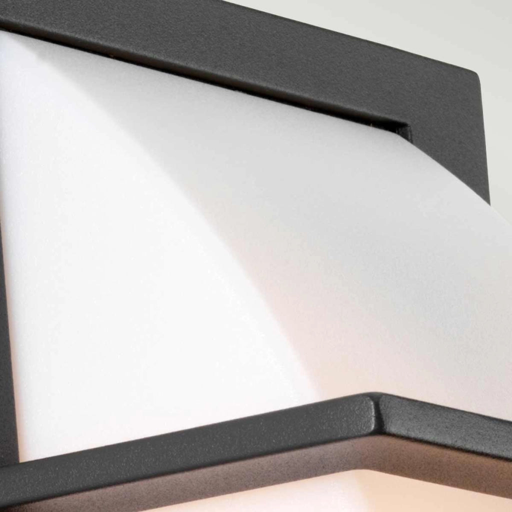 Applique esterna grafite IP65 E27 60W Sven Elstead