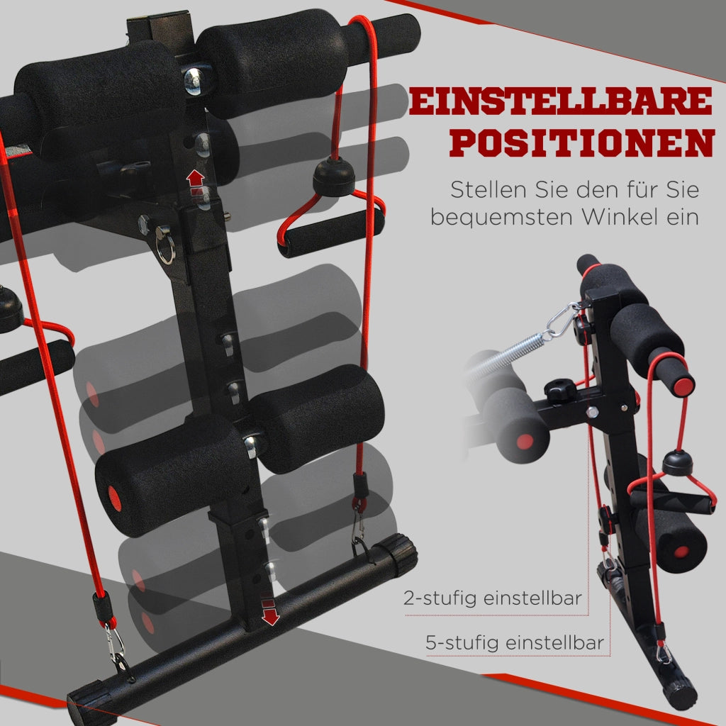 Panca multifunzione regolabile ¨C Minimal ¨C con supporto gambe