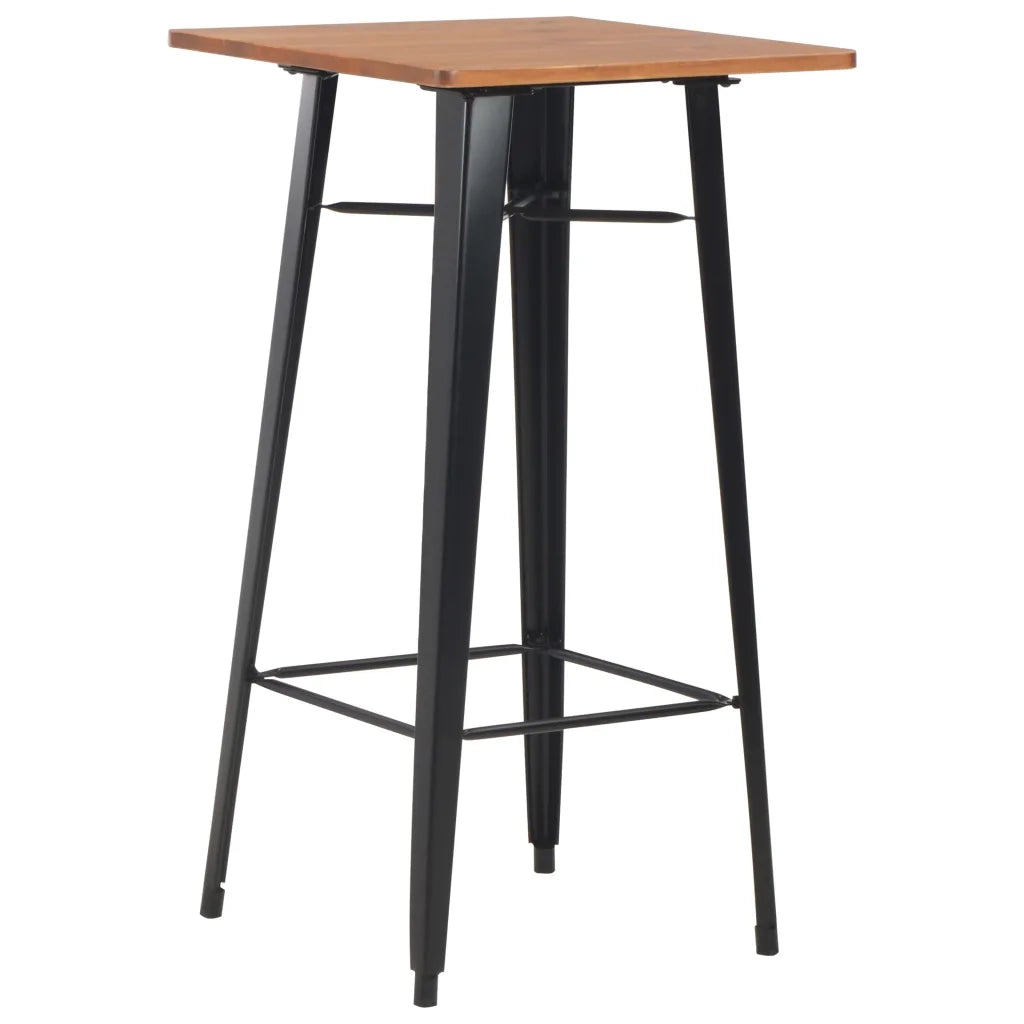 Set da Bar 3 pz in Acciaio Marrone Nero 276847