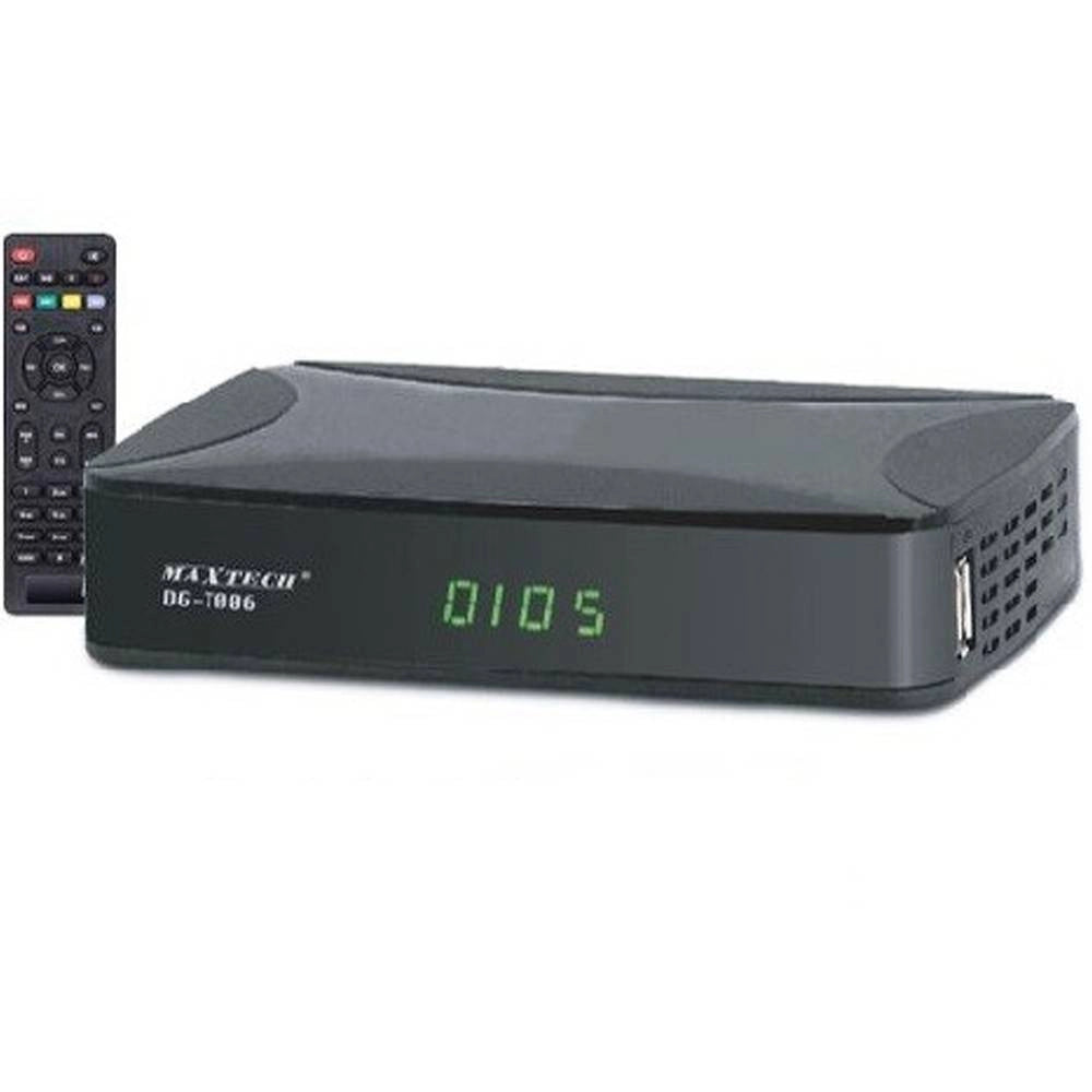 Trade Shop - Ricevitore Decoder Digitale Terrestre Dvb-t2 H.265 10bit Lan Telecomando Dg-t006 -