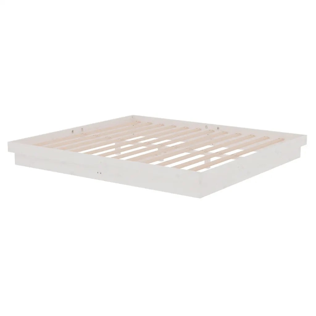Giroletto Bianco in Legno Massello 180x200 cm Super King 819923
