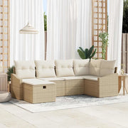 Set di divani con cuscino 7 pcs polyrattan