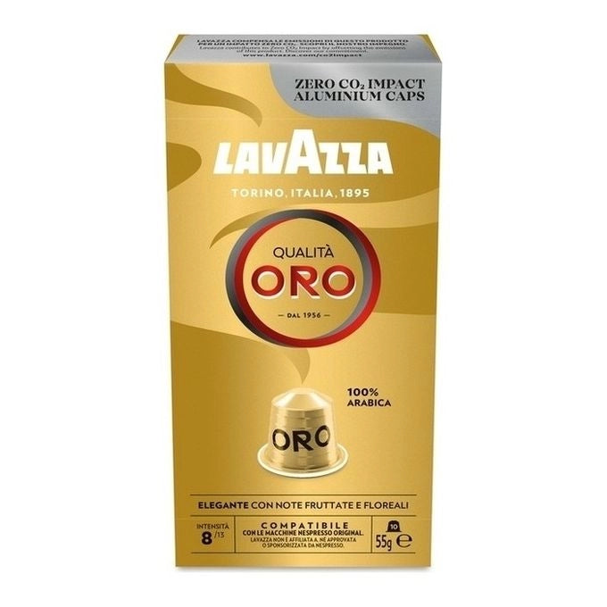 Lavazza Capsule Compatibili Nespresso Qualità Oro, 10 Capsule