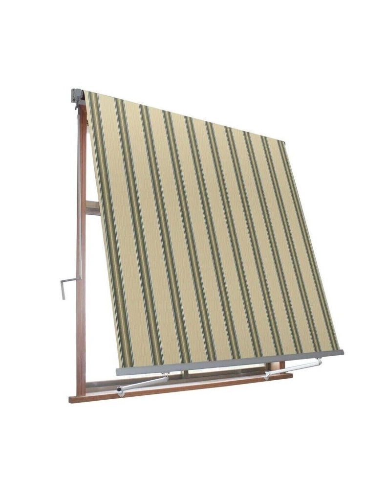 Tenda Caduta C/Bracci 3X2,45 Milos Beige/Verde - Biacchi Ettore