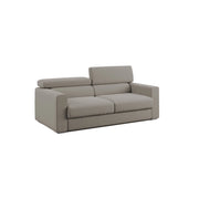 Dylan Divano con pouf estraibile 188 cm tortora