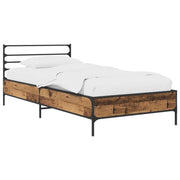 Struttura del letto-Giroletto Legno antico 80 x 200 cm 680378